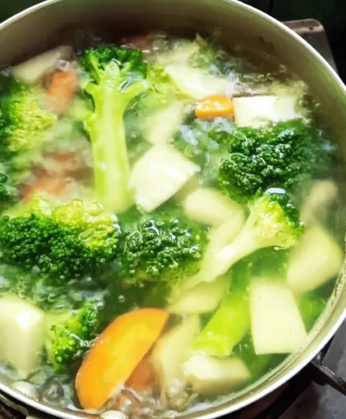 Boiling Vegetables